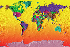 EarthShots Themed World Maps