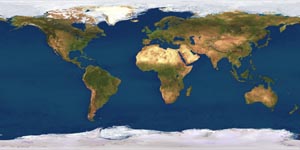 High Resolution World Satellite Imagemap