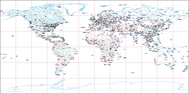 World Map 300 Dpi